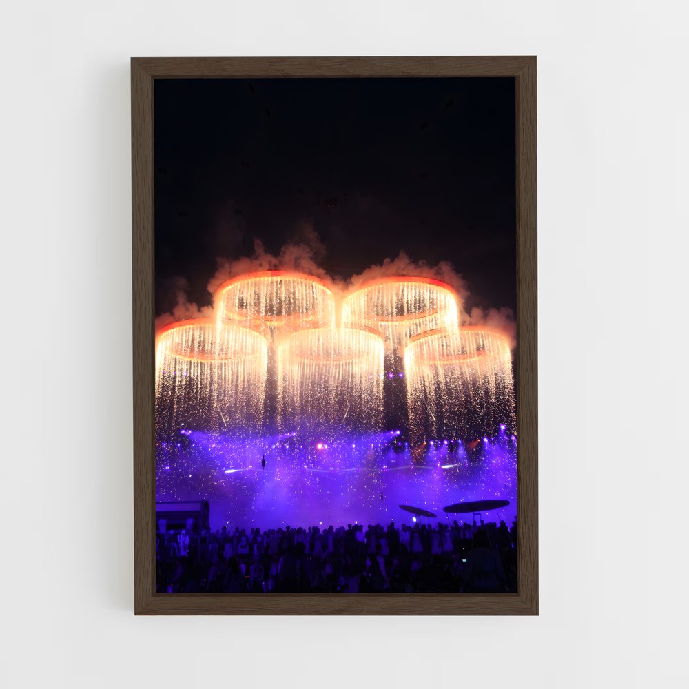 Poster Éclats Olympiques – affiche Jeux Olympiques (vue 5)